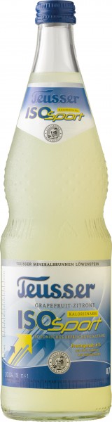 Teusser ISO Sport Grapefruit-Zitrone 12x0,7l