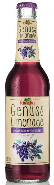 Teinacher Genuss-Limonade Johannisbeer-Holunder 12x0,33