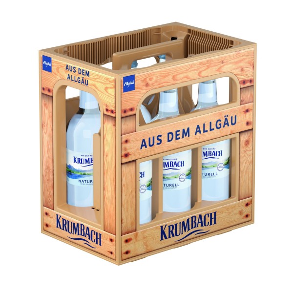 Krumbacher Naturell 6x0,75 Glas