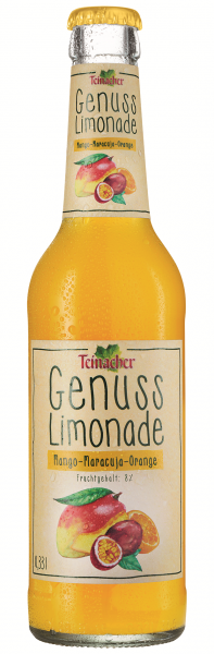 Teinacher Genuss-Limonade Mango-Maracuja-Orange 12x0,33l