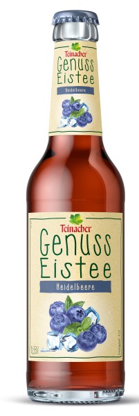 Teinacher Genuss-Eistee Heidelbeere 12x0,33l