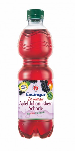 Ensinger Direktsaft Apfel-Johannisbeer-Schorle 11x0,5l PET