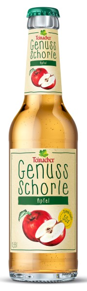 Teinacher Genuss-Schorle Apfel 12x0,33l