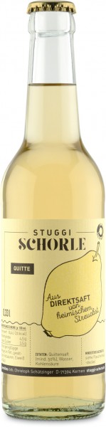 Stuggi Schorle Quitten 24x0,33l
