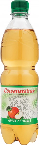Löwensteiner Apfelsaftschorle 11x0,5l PET