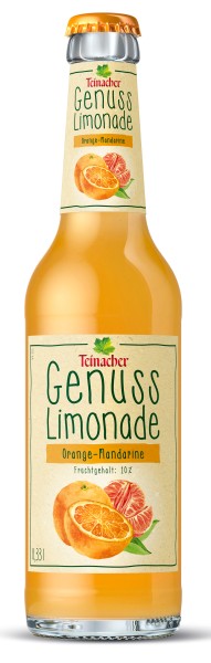 Teinacher Genuss-Limonade Orange-Mandarine 12x0,33l